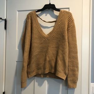 V-neck sweater